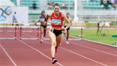 Quách Thị Lan mở hàng HCV trong ngày cho điền kinh Việt Nam